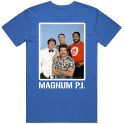 Magnum Pi 80s Tv Show T Shirt
