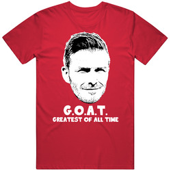 David Beckham Greatest Of All Time Goat Soccer Futbol Fan T Shirt