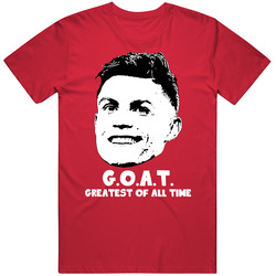 Cristiano Ronaldo Greatest Of All Time Goat Soccer Futbol Fan T Shirt