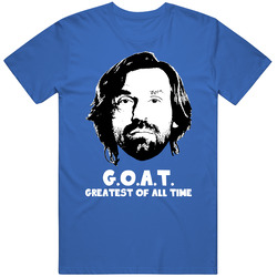 Andrea Pirlo Greatest Of All Time Goat Soccer Futbol Fan T Shirt