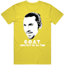 Zlatan Ibrahimovic Greatest Of All Time Goat Soccer Futbol Fan T Shirt