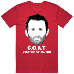 Ryan Giggs Greatest Of All Time Goat Soccer Futbol Fan T Shirt