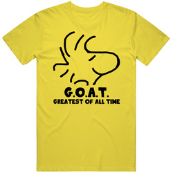 Woodstock Peanuts Comic Strip Greatest Of All Time Goat Cartoon Fan T 