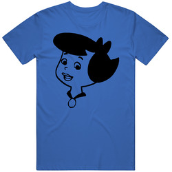 Betty Rubble The Flintstones Cartoon Fan T Shirt