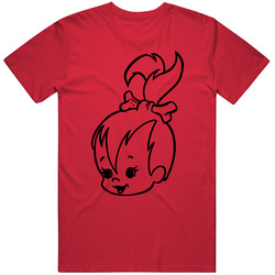 Pebbles Flintstone The Flintstones Cartoon Fan T Shirt