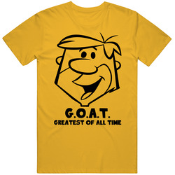 Barney Rubble The Flintstones Greatest Of All Time Goat Cartoon Fan T 