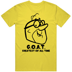 Mr Slate The Flintstones Greatest Of All Time Goat Cartoon Fan T Shirt