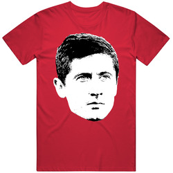 Robert Lewandowski Soccer Futbol Poland Player Sports Fan T Shirt