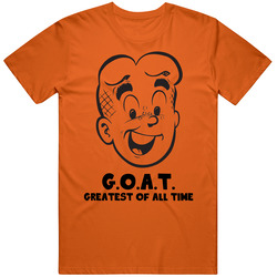 Archie Comics Character Greatest Of All Time Goat Comics Book Fan T Sh