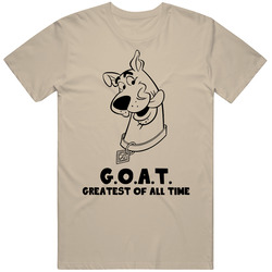Scooby Doo Greatest Of All Time Goat Cartoon Fan T Shirt