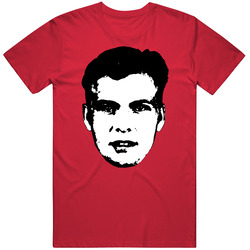 Martin Broduer Big Head New Jersey Hockey Sports Fan T Shirt