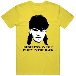 Jaromir Jagr Mullet Business On Top Party In The Back Pittsburgh Hocke