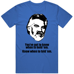 Kenny Rogers The Gambler Lyrics Country Music Legend Fan T Shirt