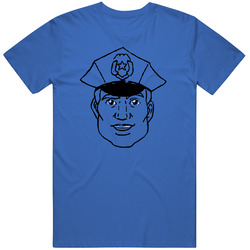 Longarm Cops Character 80s Cartoon Fan T Shirt