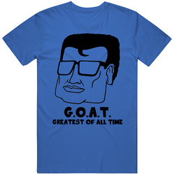 Bulletproof Cops Character Greatest Of All Time Goat 80s Cartoon Fan T