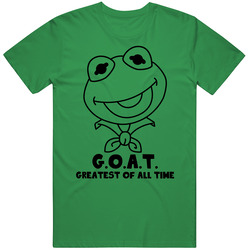 Baby Kermit Muppet Babies 80s Greatest Of All Time Goat Cartoon Fan T 