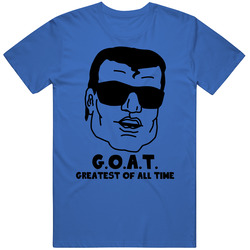 Bulletproof Cops Character Greatest Of All Time Goat 80s Cartoon Fan T