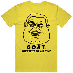 Big Boss Cops Character Greatest Of All Time Goat 80s Cartoon Fan T Sh