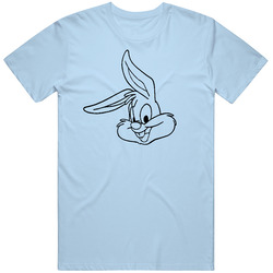 Buster Bunny Tiny Toons Character 90s Cartoon Fan T Shirt