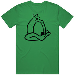 Plucky Duck Tiny Toons Character 90s Cartoon Fan T Shirt