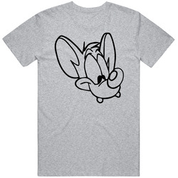 Pinky Cartoon Character 90s Cartoon Fan T Shirt