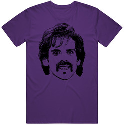 White Goodman Big Head Dodge Ball Movie Ben Stiller Cool Fan T Shirt