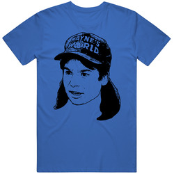 Wayne Campbell Wayne's World Movie Snl Funny Fan T Shirt