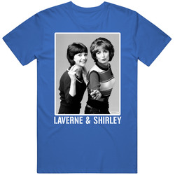 Laverne & Shirley Cast 70s Tv Show T Shirt