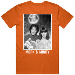 Mork & Mindy Cast 70s 80s Robin Williams Tv Show T Shirt