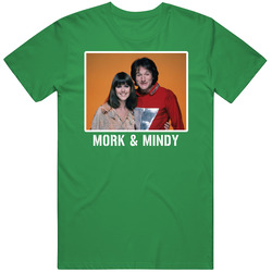 Mork & Mindy Cast Photo T Shirt