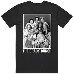 The Brady Bunch Tv Show Cast Photo 70s T Shirt