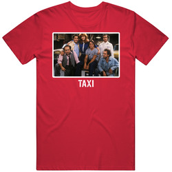 Taxi Cast Photo 70s 80s Tv Show T Shirt