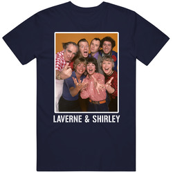 Laverne & Shirley Tv Show Cast Photo Cool T Shirt
