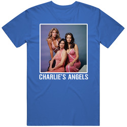Charlie's Angels Tv Show Cast Photo T Shirt