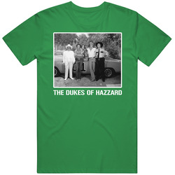 The Dukes Of Hazzard Cast Tv Show T Shirt