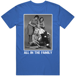All In The Family Cast Tv Show Archie Bunker T Shirt