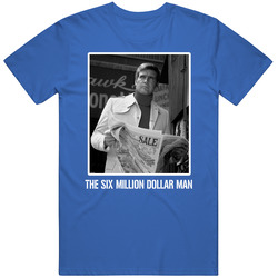 The Six Million Dollar Man Cast Photo Tv Show T Shirt