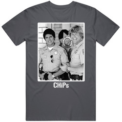 Chips Tv Show Cast Photo T Shirt
