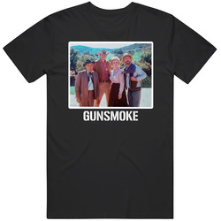 Gunsmoke Cast Photo Tv Show T Shirt