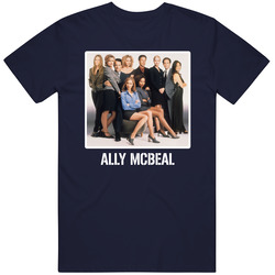 Ally Mcbeal Cast Photo Tv Show Fan T Shirt