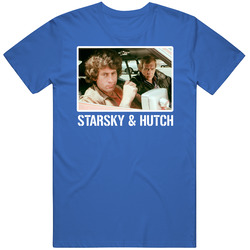 Starsky And Hutch Cast Photo Tv Show Fan T Shirt