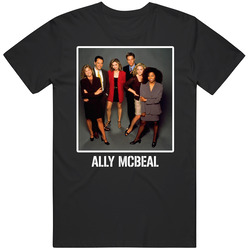 Ally Mcbeal Cast Photo Tv Show T Shirt