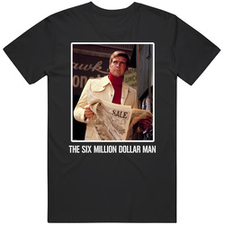 The Six Million Dollar Man Cast Tv Show T Shirt