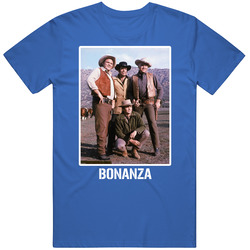 Bonanza Cast Photo Tv Show Fan T Shirt