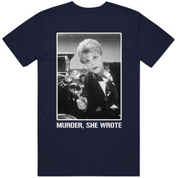 Murder She Wrote Mystery Tv Show 80s T Shirt