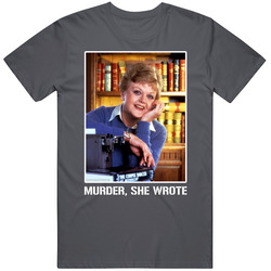Murder She Wrote Mystery Tv Show Fan T Shirt