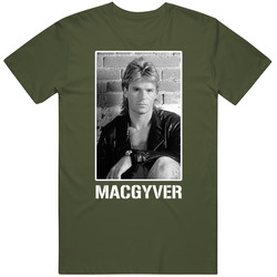 Macgyver Tv Show Photo Fan T Shirt