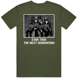 Star Trek The Next Generation Tv Show Sci Fi 80s T Shirt