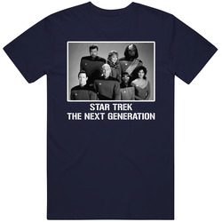 Star Trek The Next Generation Tv Show Sci Fi 80s Fan T Shirt