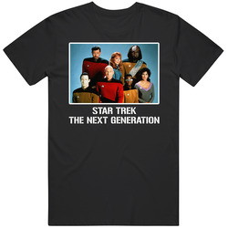 Star Trek The Next Generation Tv Show Sci Fi Fan 80s T Shirt